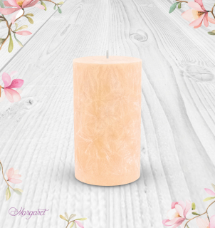 Svíčka Válec 1 (12 cm) – Meruňková / Pomeranč a skořice / Motýlek